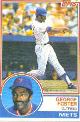 1983 Topps      080      George Foster